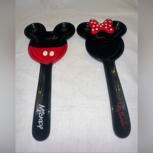 Disney Mickey & Minnie Mouse Ceramic Spoon Rests